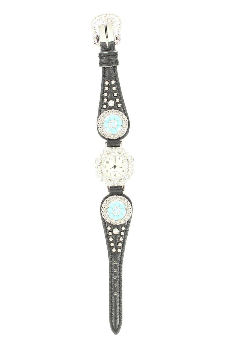 5-678636 Blazin Roxx Womens Scallop Concho Watch sku 5-678636