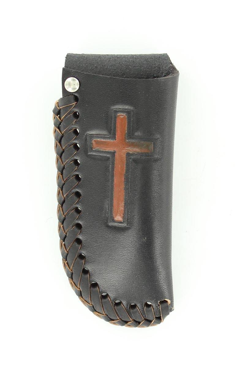 5-683588 Nocona Cross Braided Lacing Knife Sheath sku 5-683588