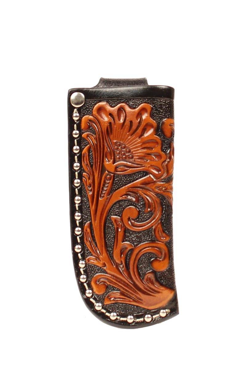 5-683599 Nocona Crystal Floral Embosed Knife Sheath sku 5-683599