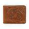 Nocona Bifold Tooled Laced Edge Wallet