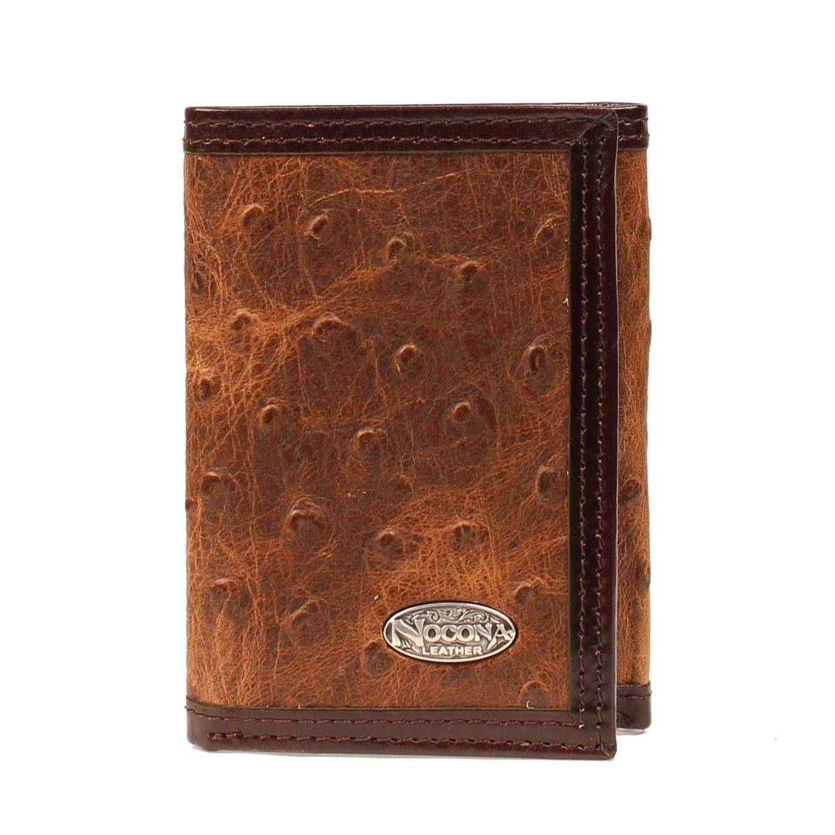 5-685967 Nocona Mens Tri-fold with  Vintage Ostrich sku 5-685967