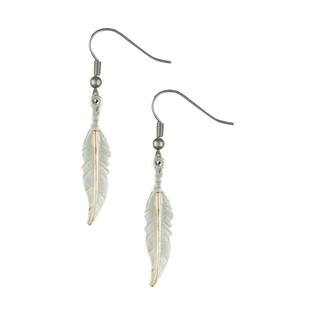 Montana Silversmiths Dream Feathers Dangle Earrings