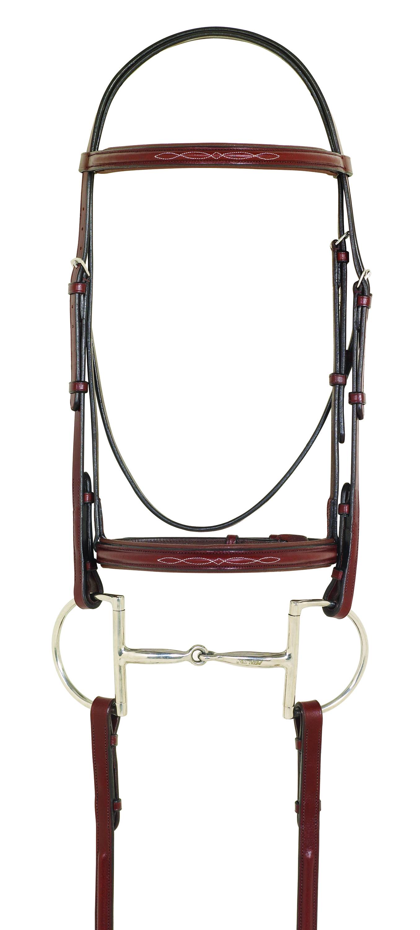Camelot Fancy Stitched Raised Padded Bridle