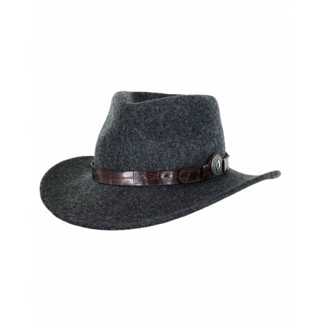 Outback Trading Collings Worth Crushable Wool Hat- Men's