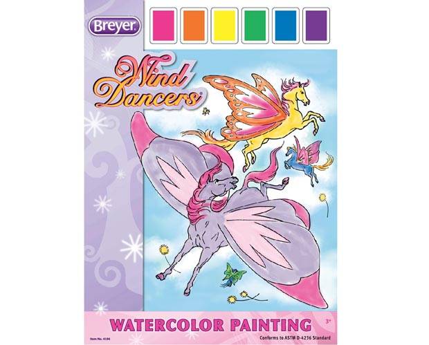 Breyer Animal Creations Wind Dancers Watercolor Painting