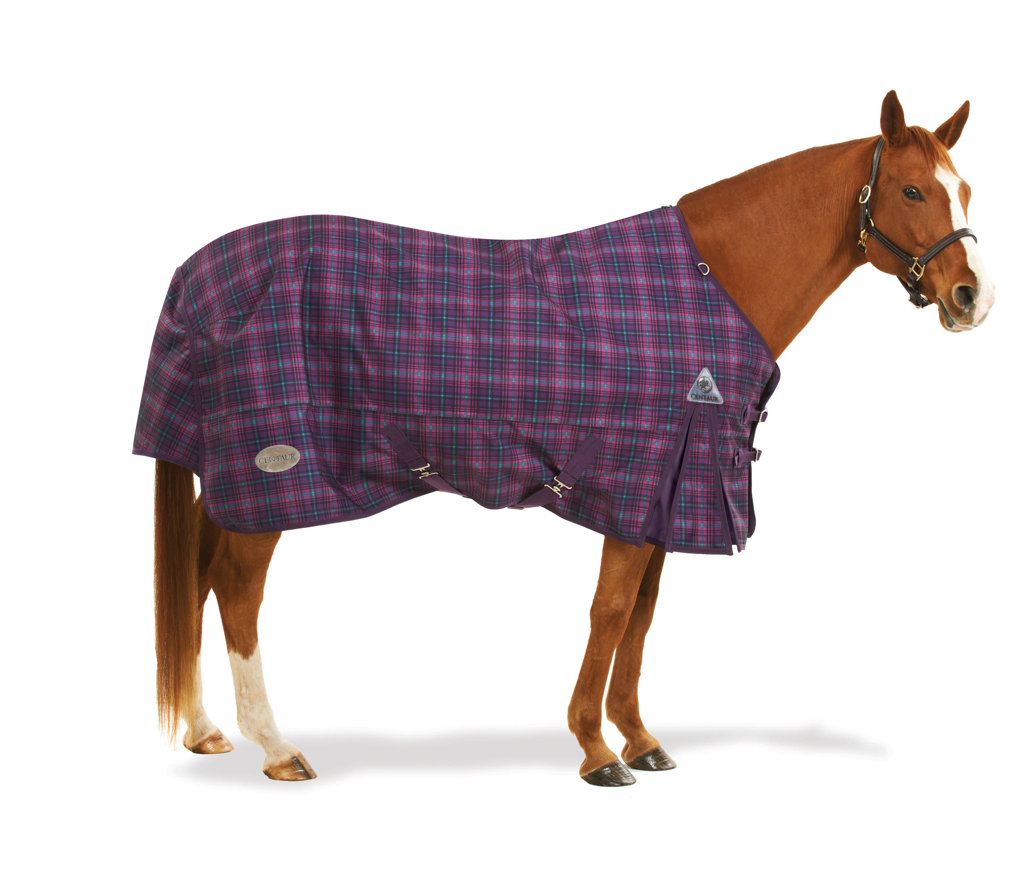 Centaur 1200D Turnout Sheet - Lightweight, Plaid