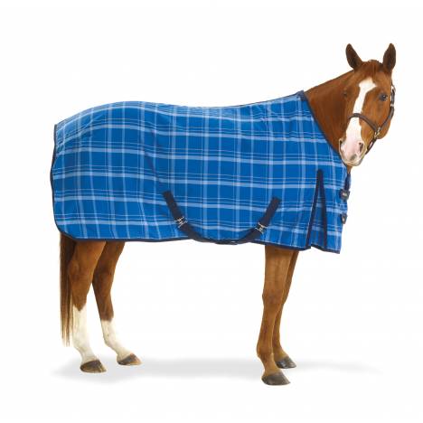 Equi-Essentials EZ-Care Lite Stable Sheet - Plaid