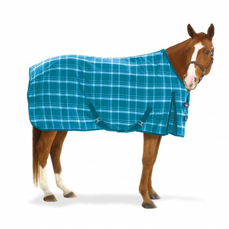 Equi-Essentials EZ-Care Lite Stable Sheet - Plaid