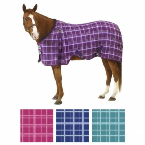 Equi-Essentials EZ-Care Lite Stable Sheet - Plaid