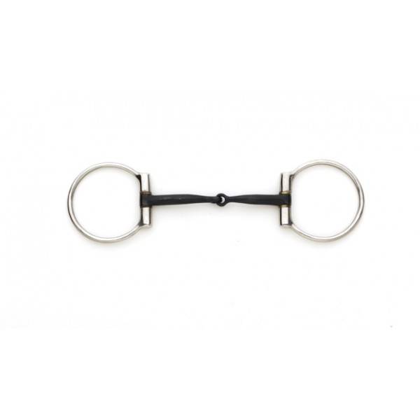 Turn-Two Stainless Steel Sweet Iron Snaffle  D-Ring Bit