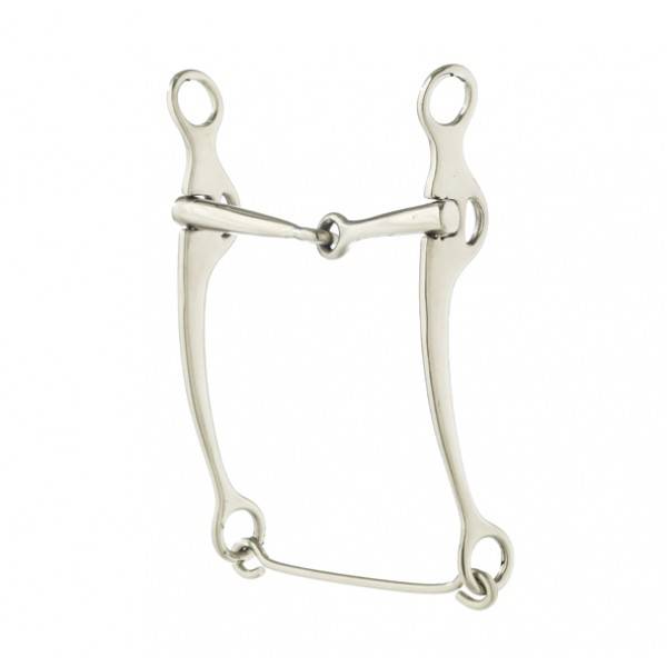 5-692450 Turn-Two Stainless Steel Snaffle Stock Horse Bit sku 5-692450