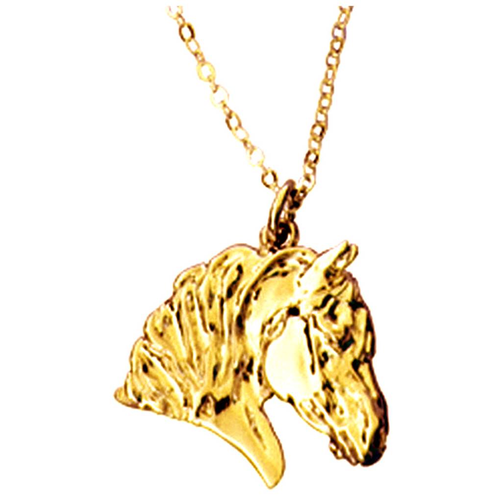 Beverly Zimmer Draft Horse Head Pendant