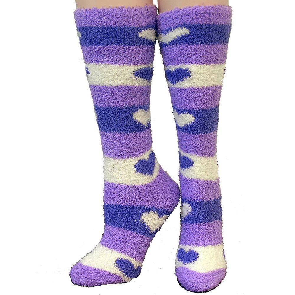 5-694347 Ladies Cozzie Soft Hearts Socks sku 5-694347