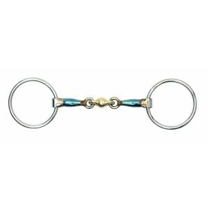 Shires Blue Alloy Loose Ring Snaffle With Lozenge
