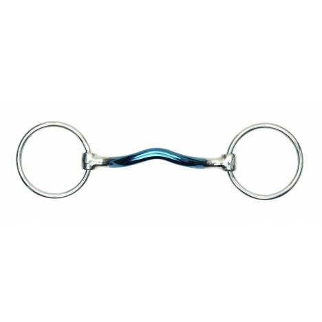 Shires Blue Alloy Mullen Mouth Loose Ring