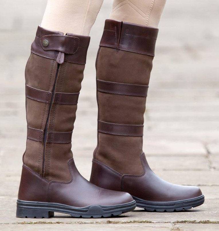 Shires Broadway Long Leather Boots - Ladies