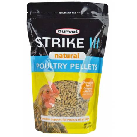 Durvet Strike III Natural Poultry Pellets