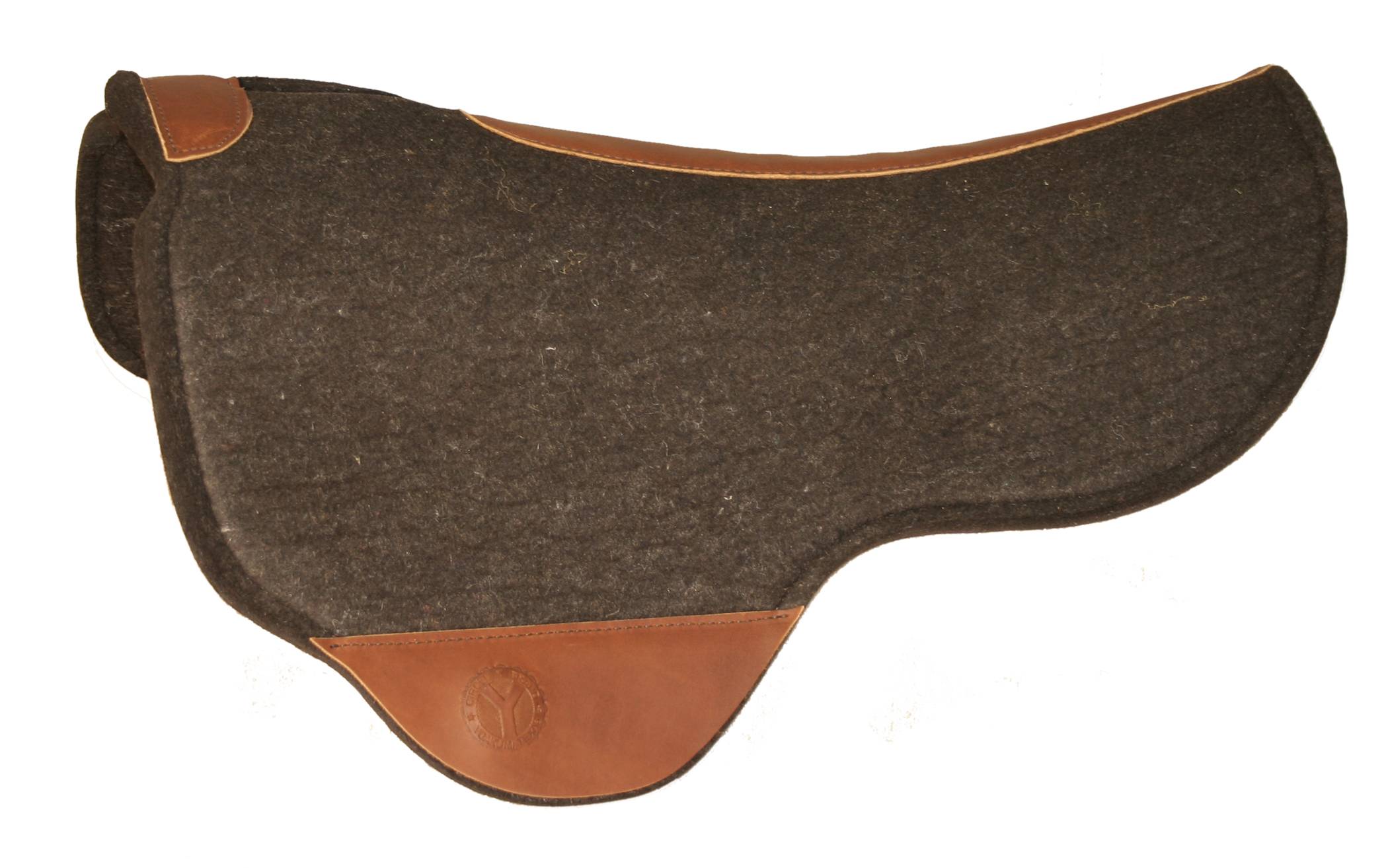 5-960019 Circle Y Dropped Front Round Skirt Felt Pad sku 5-960019