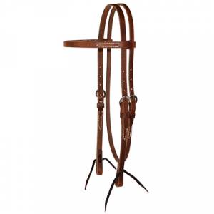Circle Y Harness Leather Browband Headstall
