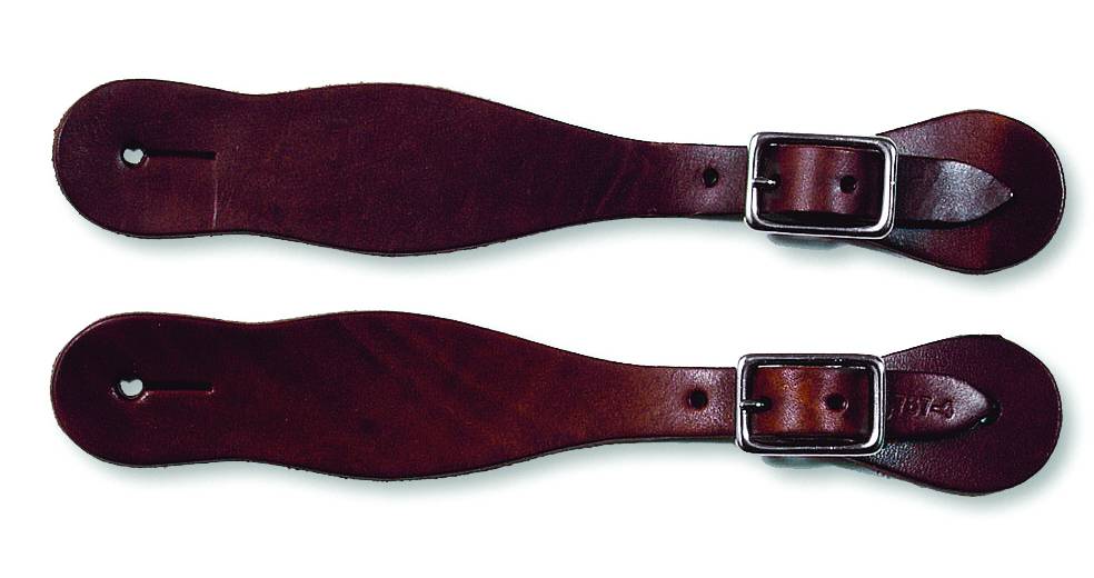 Circle Y Mens Flared Plain Spur Strap