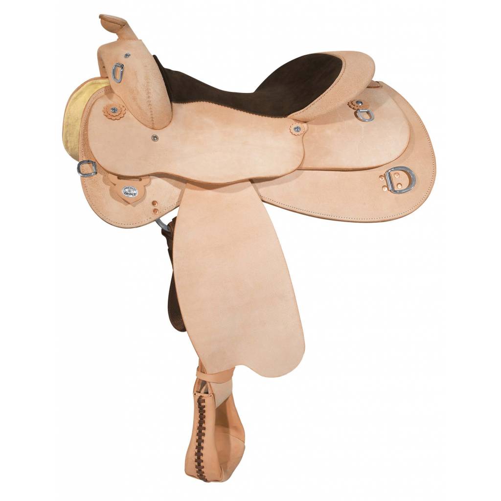 Circle Y Roughout Trainer With Training Dees Saddle