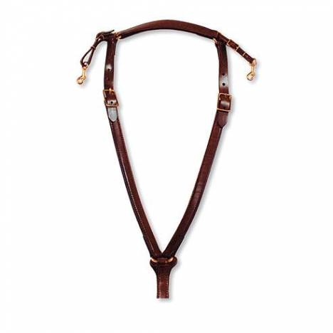 Circle Y Over Neck Trail Breast Collar - Cob