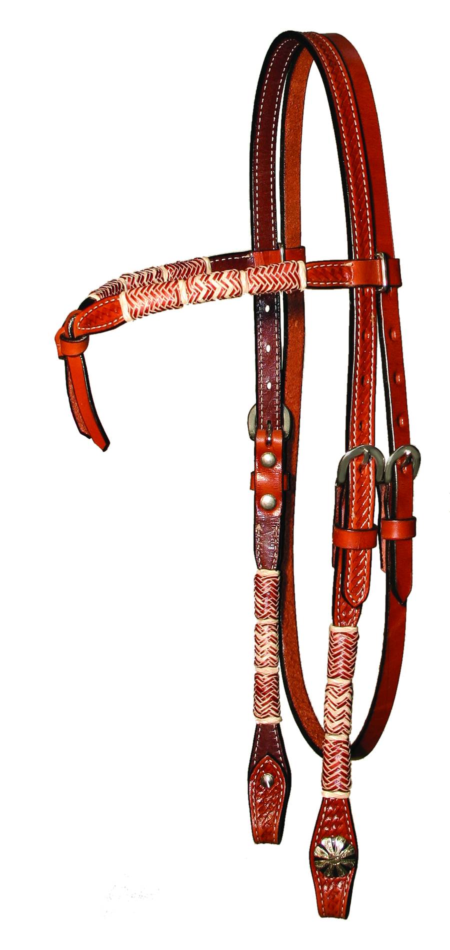 Circle Y Futurity Browband Rawhide Headstall