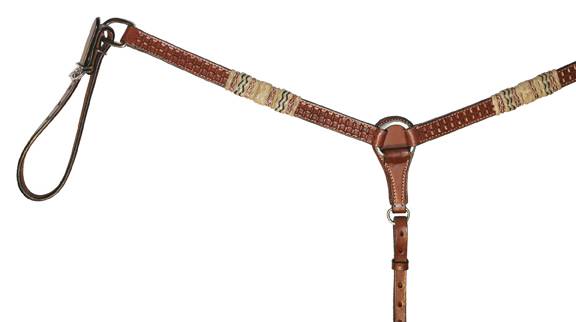 Circle Y Straight Rawhide Breast Collar