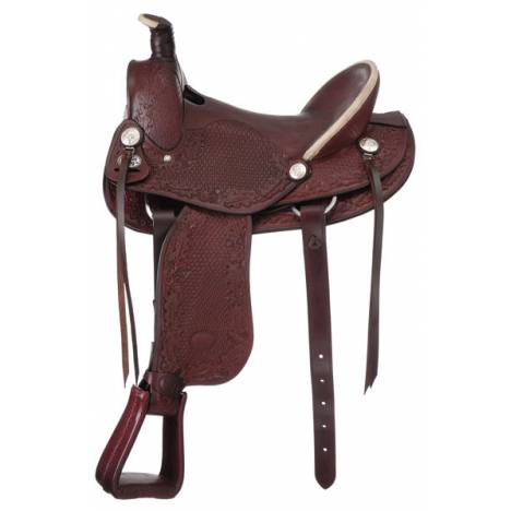 Tough-1 San Marcos Hard Seat Rancher Saddle Package