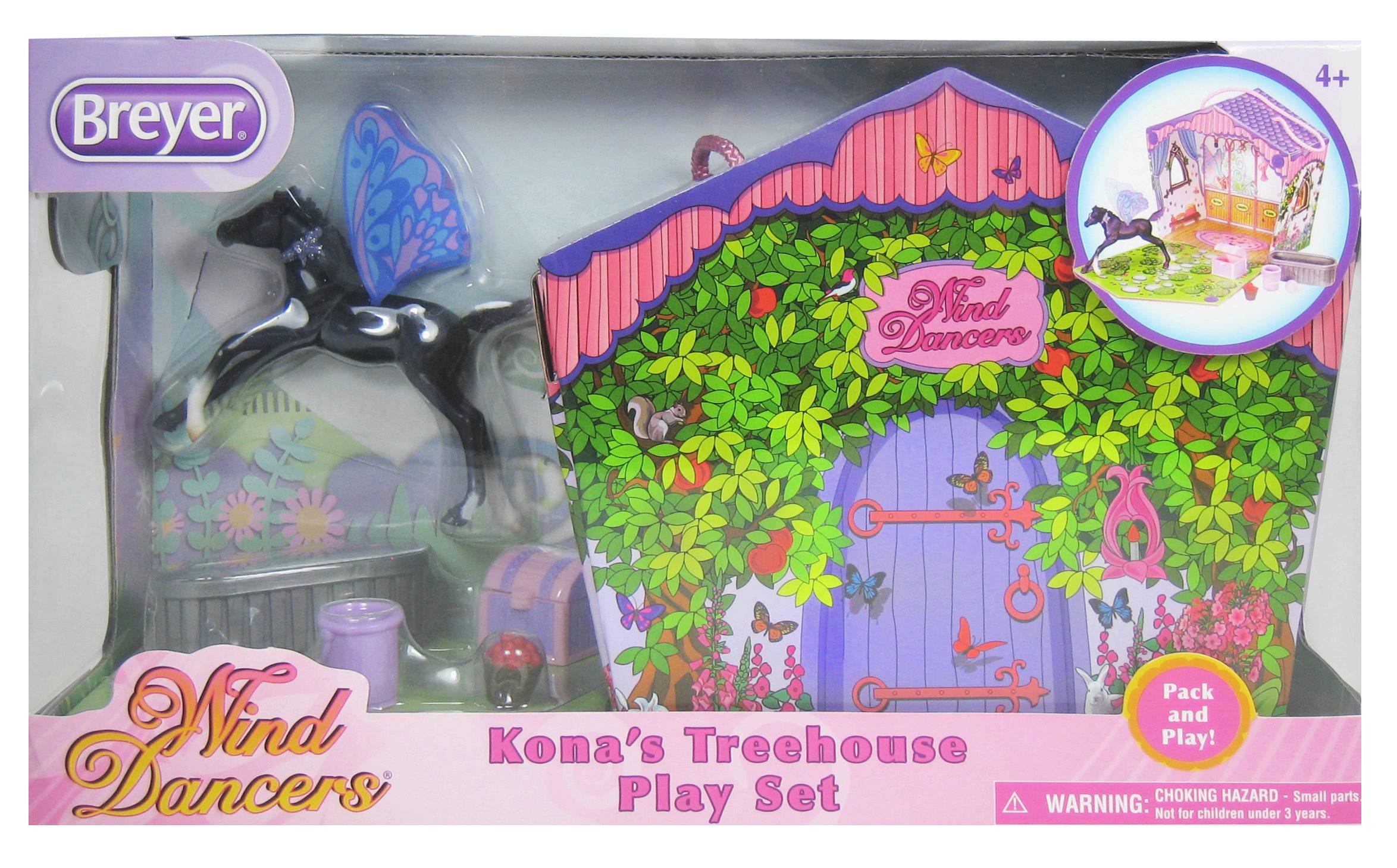 Breyer Wind Dancers Konas Treehouse Play Set