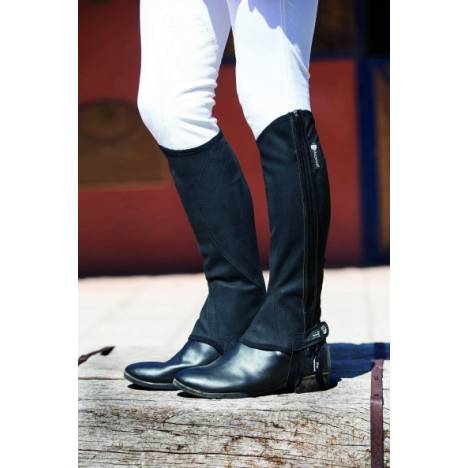 Horseware Nubuck Stretch Half Chaps - Adult