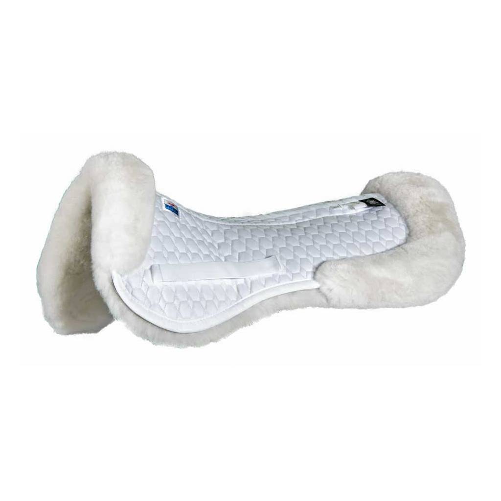 E.A. Mattes Platinum Jump Half Pad with Front & Rear Sheepskin Trim