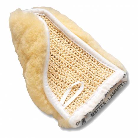 E.A. Mattes Cactus Cloth Sheepskin Grooming Mitt