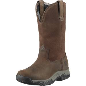 Ariat Terrain Pull-On H2O Boot - Ladies, Distressed Brown