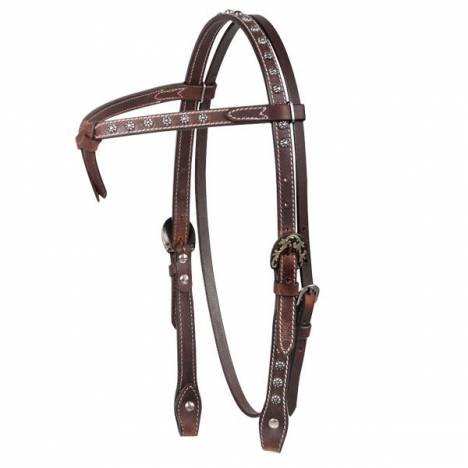 Cashel Antique Dot Browband Headstall