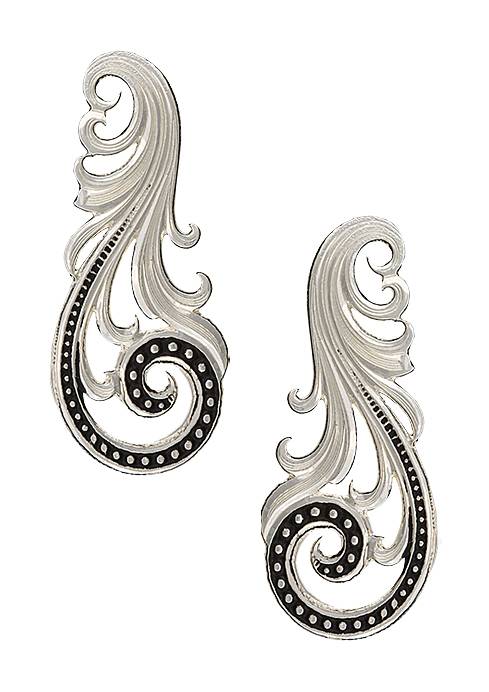 5-722625 Montana Silversmiths Western Lace Whisper Earrings sku 5-722625