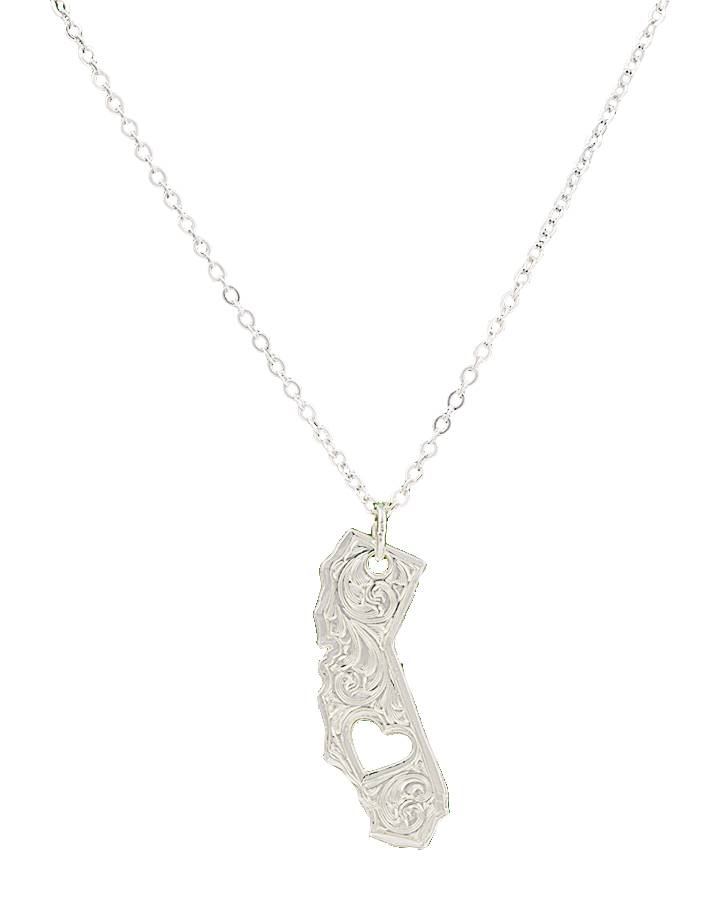 5-722724 Montana Silversmiths I Heart California Necklace sku 5-722724