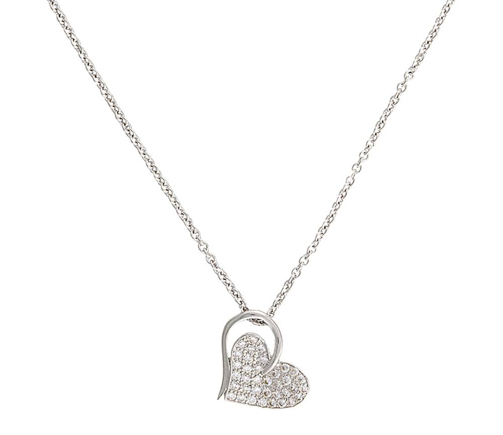Montana Silversmiths Heart Print Necklace | EquestrianCollections