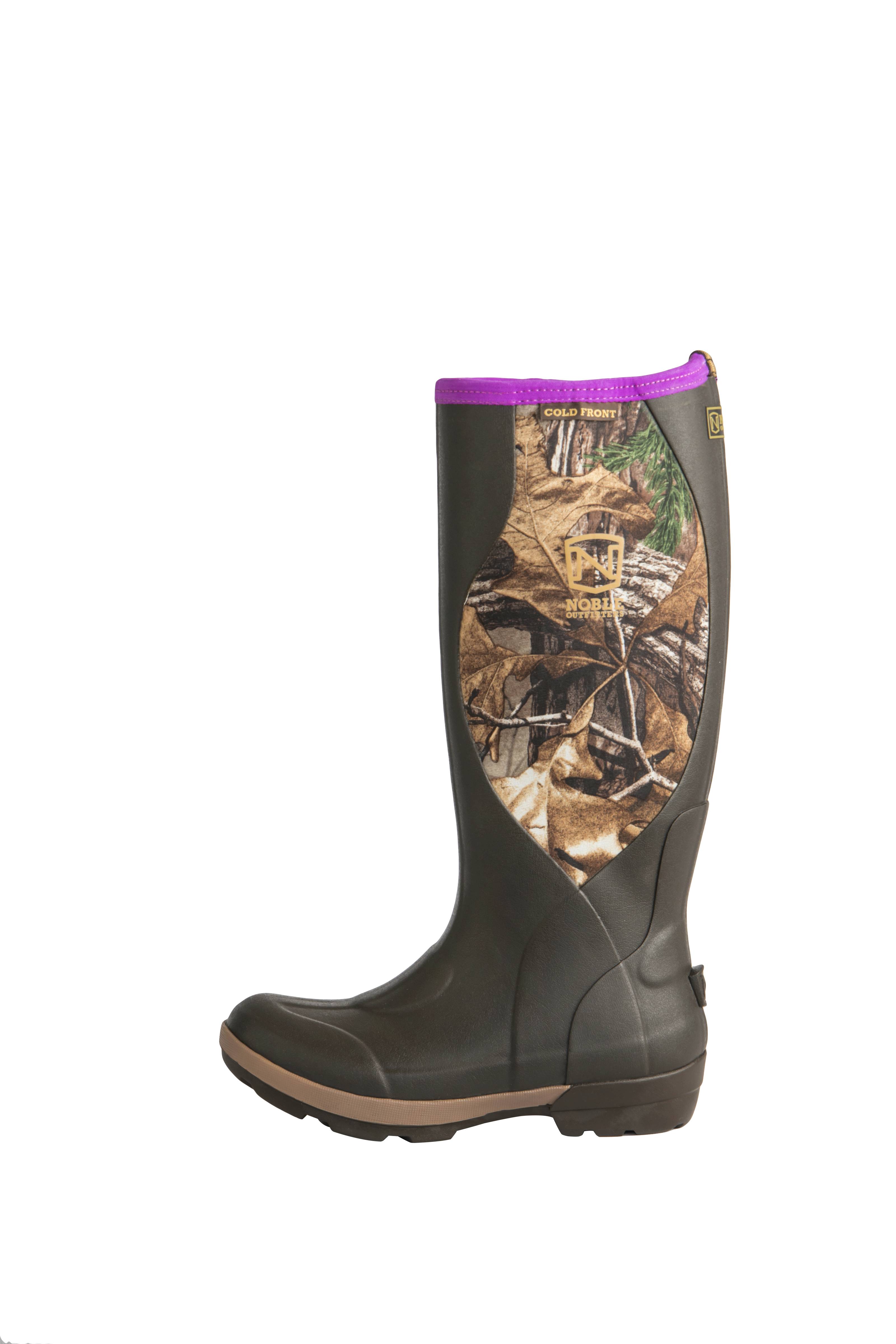 Noble Outfitters Women Cold Front Camo High Boots
