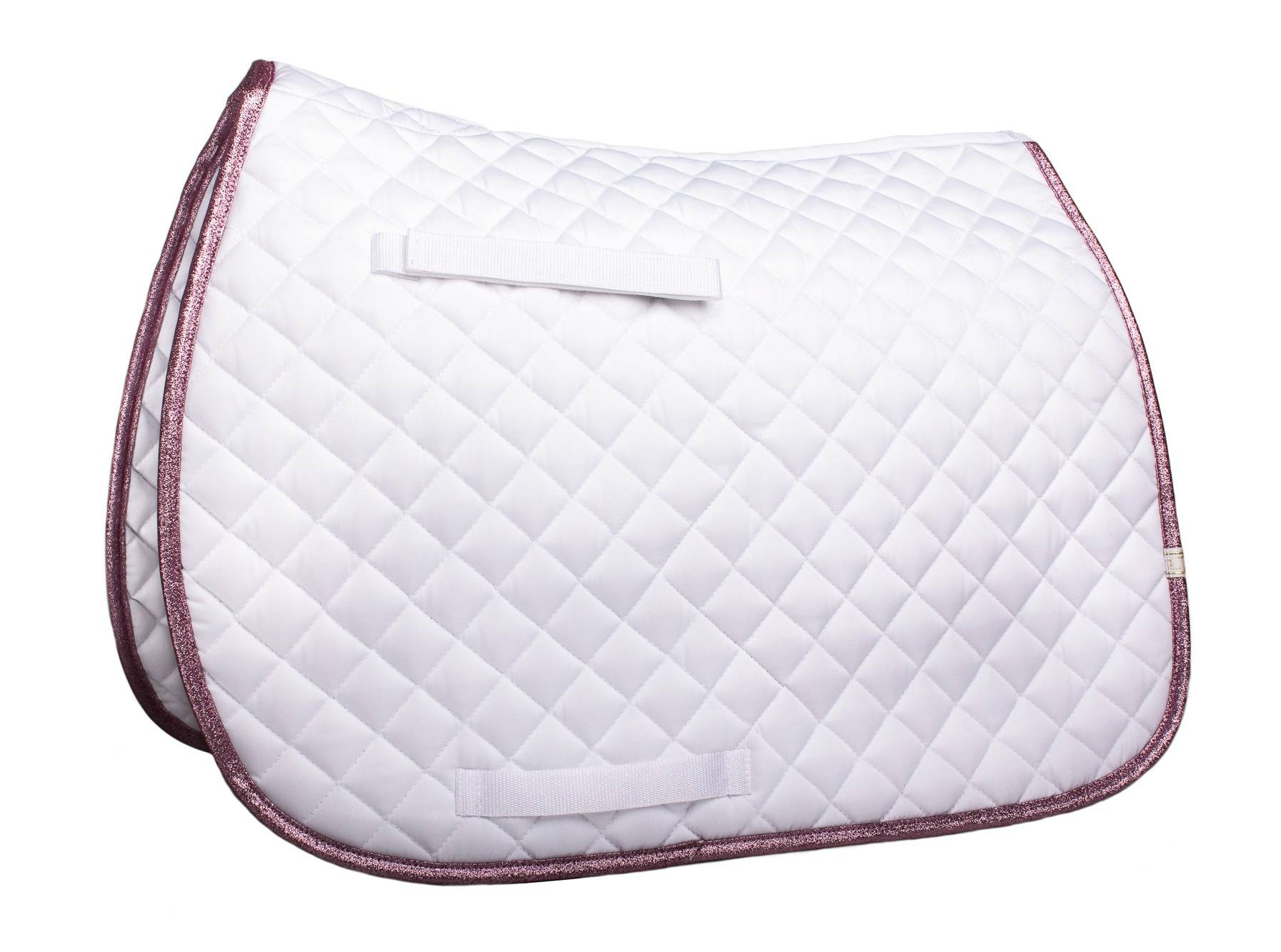 Lettia Sparkly Trim Saddle Pad - All Purpose