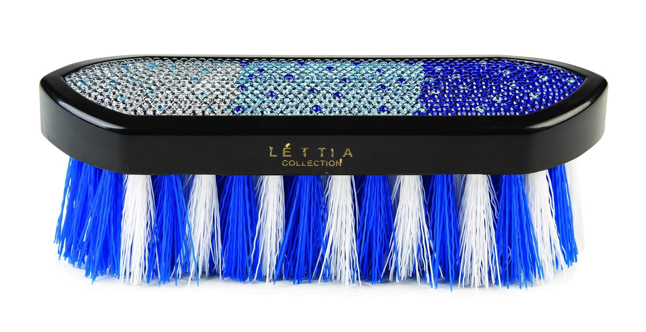 Lettia Blue Crystal Dandy Brush