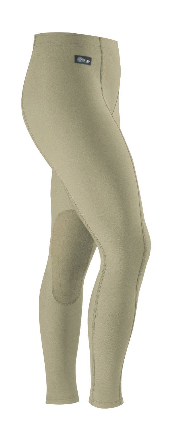 Irideon Cordova Knee Patch Ladies' Pull-On Riding Tights Wicking Under Boots
