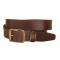 Tory Leather Strap Belt With Signature Keeper