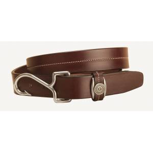 Tory Leather Fish Hook Buckle Leather Belt