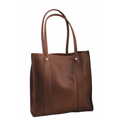 Tory Leather Carry-All Bag With Shoulder Straps