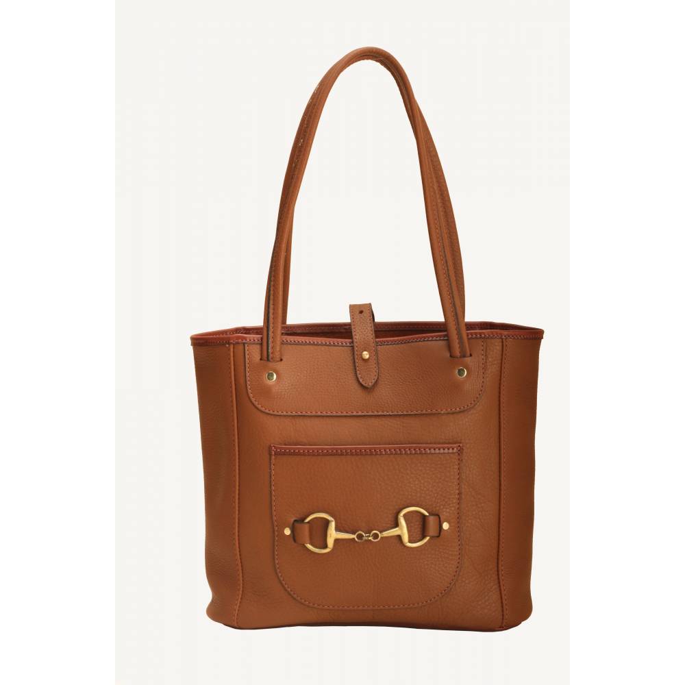 leather carry all tote