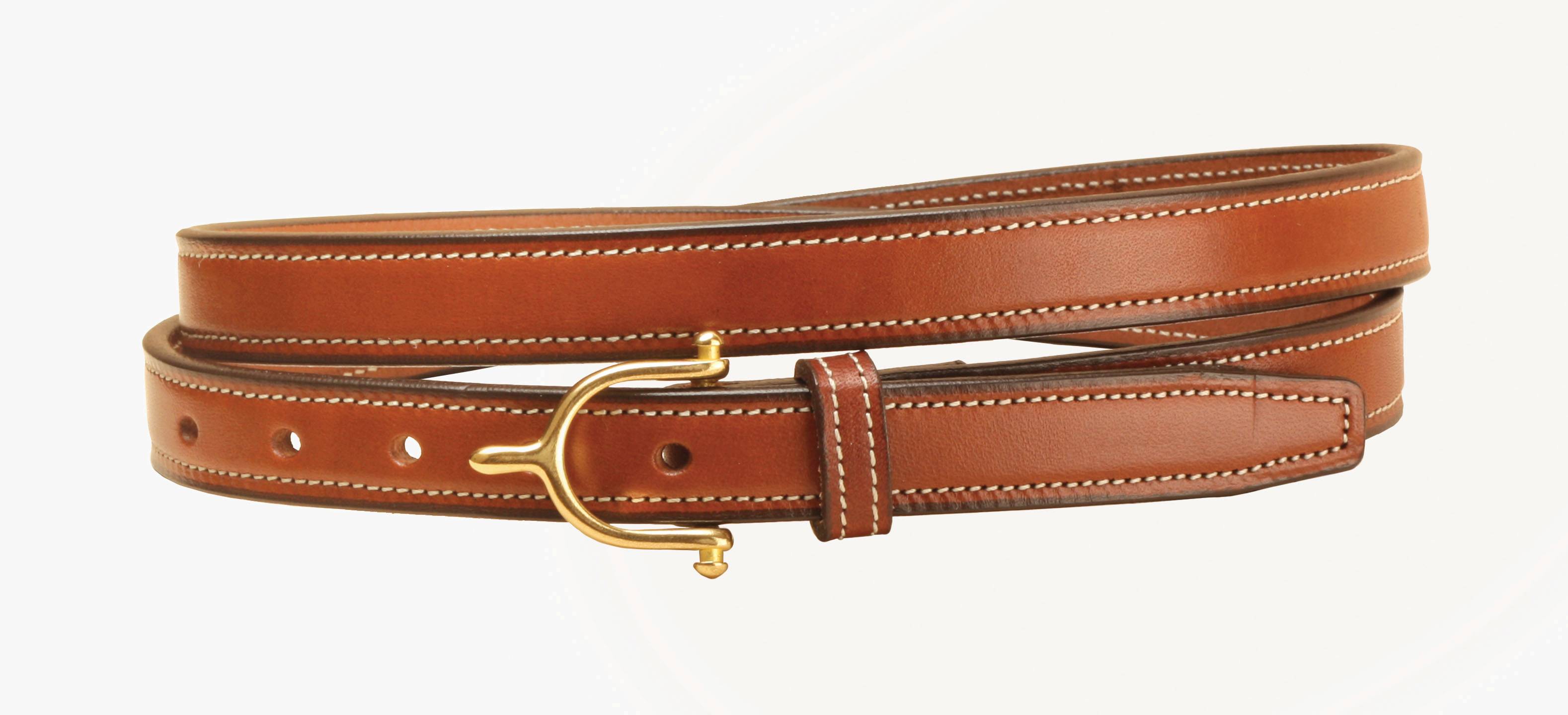 TORY LEATHER 1 Belt with Spur Buckle | EquestrianCollections
