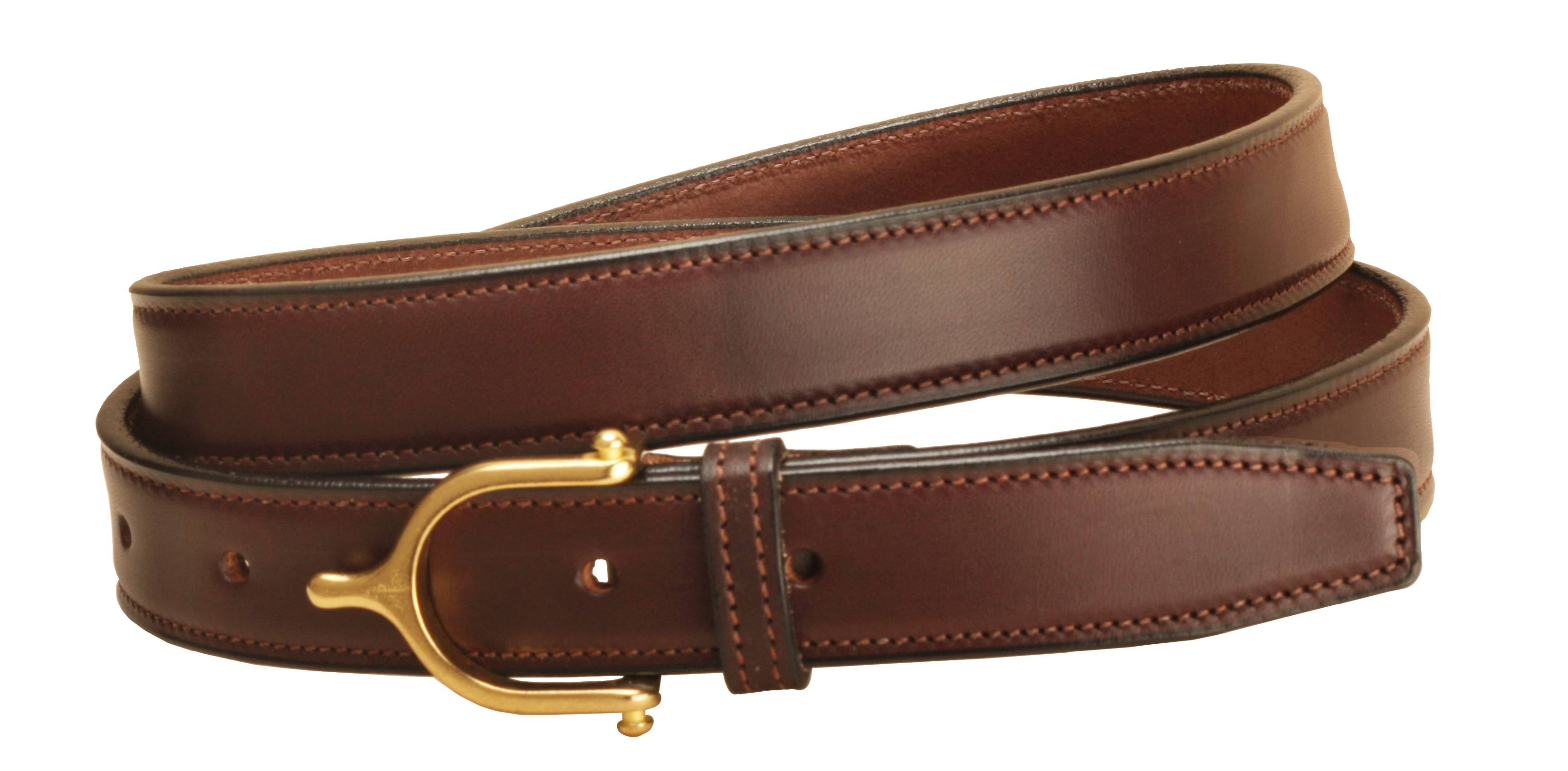 Tory Leather English Spur Buckle Belt