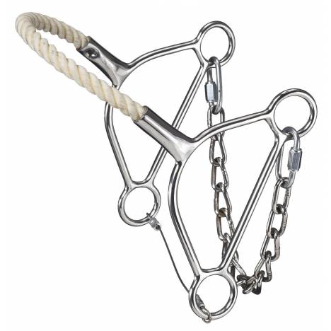 Tough-1 Stainless Steel Beetle Hackamore