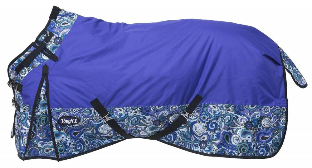 Tough-1 1200D Waterproof Poly Snuggit Turnout Blanket - Metallic